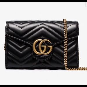 Gucci WOC marmont chain bag